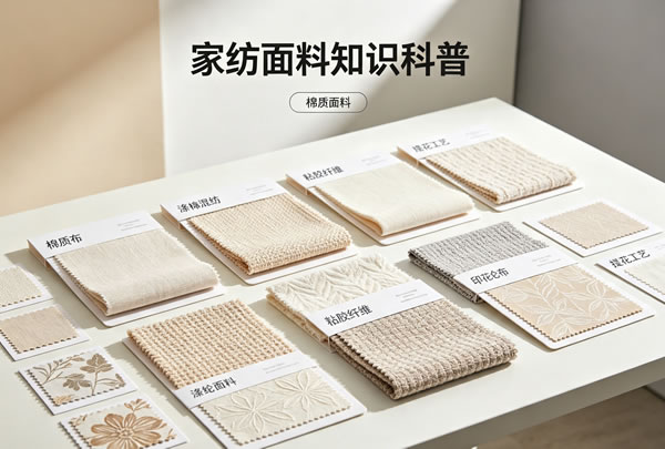 常见家纺面料种类、特性与工艺特点科普